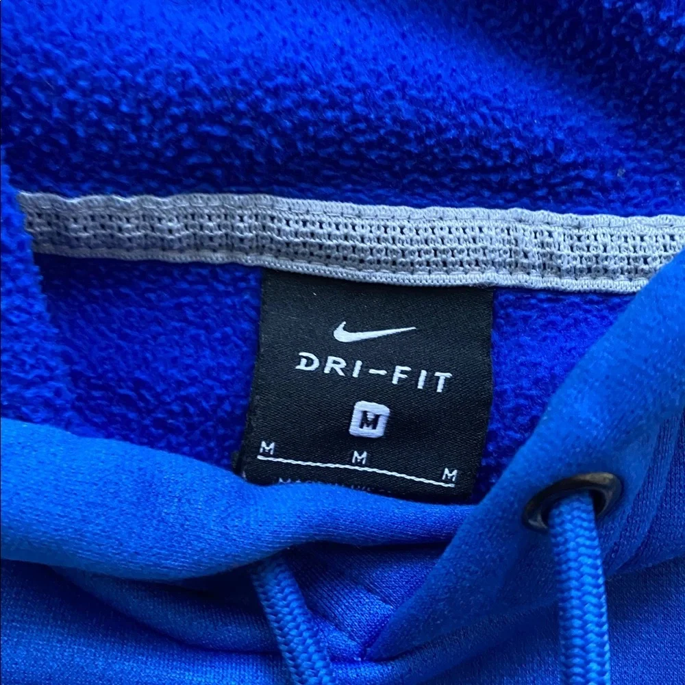Nike Air Force Falcons Pullover Hoodie Mens Sz Medium Royal Blue